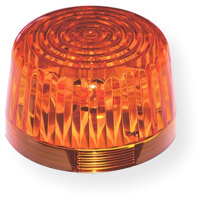Seco-Larm SL-126LQ/A Enforcer Strobe Lights Replacement Lens, Amber; for SL-126Q, SL-126-A24Q, SL-1301Q Series; High-Impact Resistant Acrylic