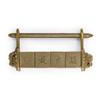 Hardware Philosophy Traditional Chinese Brass Puzzle Combination Door Chest Cabinet Hardware Lock 3" view 1