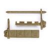 Hardware Philosophy Traditional Chinese Brass Puzzle Combination Door Chest Cabinet Hardware Lock 3" view 4