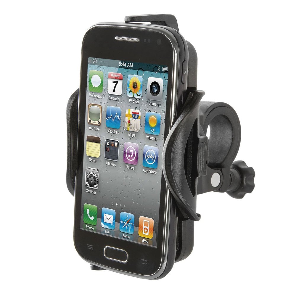 M-Wave i-Phone/Smartphone Bag - Black, 110 x 55 x 11-126 x 72 x 11 mm