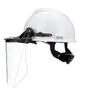 MSA 10118695 V-Gard Accessory System Kit, Includes: White Cap, Frame for Slotted Caps, Clear Polycarbonate (PC) Visor, Superior Impact Protection view 4