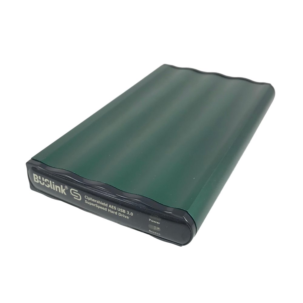 BUSlink 500GB CipherShield USB 3.0 AES 256-bit Key Encrypted Solid State Drive (SSD)