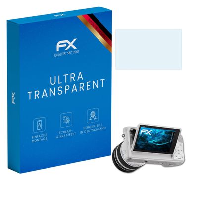 atFoliX Screen Protection Film compatible with Samsung NX300M Screen Protector, ultra-clear FX Protective Film (3X)