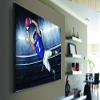 QualGear QG-TM-001 Picture Hanging Style Ultra Low Profile TV Wall Mount for Most 37 to 70-Inch TVs and Monitors, Aluminum [CHECK VESA COMPATIBILITY BEFORE PURCHASE], silver view 2