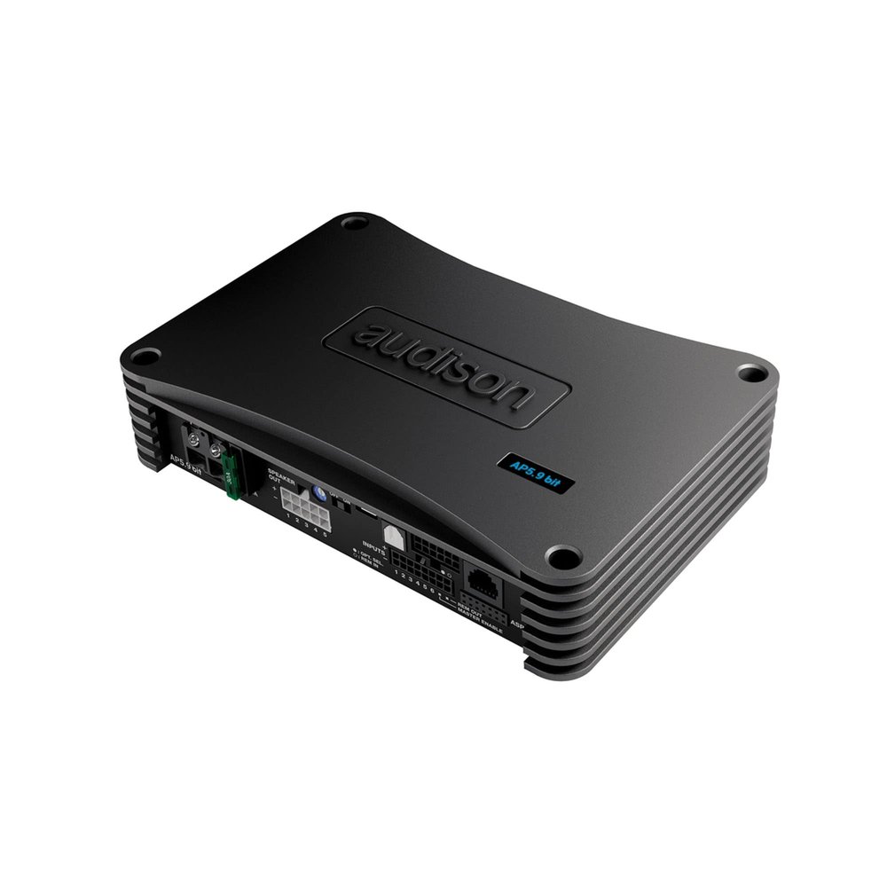 Audison Ap5.9 bit 5 channel amplifier with built in sound processor