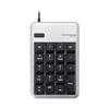 ELECOM Wired Numeric pad with high Durability M Size [Silver] TK-TCM011SV (Japan Import) view 1