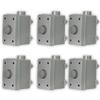 Acoustic Audio AAOVCD-G Outdoor Volume Controls Gray Weatherproof 6 Piece Set view 1