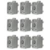 Acoustic Audio AAOVCD-G Outdoor Volume Controls Gray Weatherproof 9 Piece Set view 1