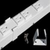 20 in Hardwired Outlet Strip, White, EPS-H02006NVW view 4