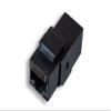 Cablelera Inline Coupler Cat6 Keystone, RJ45 Female to RJ45 Female, Black Color (ZNWN2866-BK) view 2