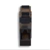 Cablelera Inline Coupler Cat6 Keystone, RJ45 Female to RJ45 Female, Black Color (ZNWN2866-BK) view 3