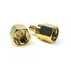 Just FP4CG-X20 Antenna Cable 4C Plug F Plug (Gold Plated), Set of 20 view 1