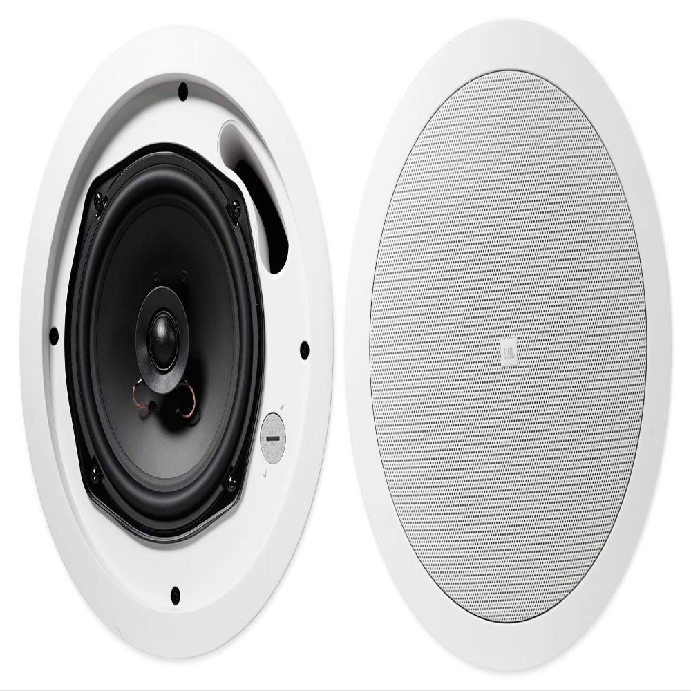 JBL Control 16C T 6.5 Inches 8-Ohm Ceiling Speaker with Transformer - White