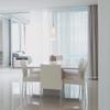 Globe Electric 64023 1-Light Pendant, Polished Chrome Finish, Clear Glass Shade with Frosted Glass Insert, Pendant Light Fixture, Adjustable Height, Light Fixture Ceiling Hanging, Bulb Not Included view 4