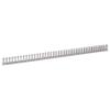 Panduit FL12X12LG-A Open Finger Slotted Flexible Wiring Duct, Light Gray view 3