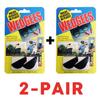 Wedgees 2-Pair Eyeglass Retainers and Eyewear Holders (Black Sport) view 2