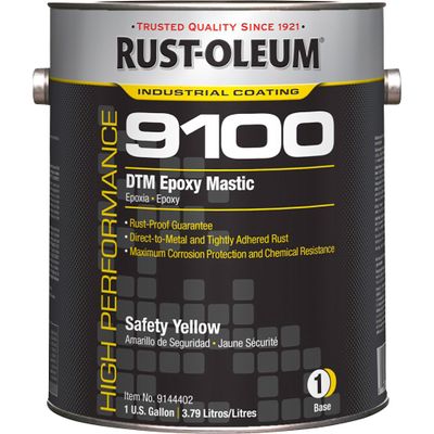 9100 Safety Yellow GLOSS 1 GALLON