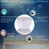 Soothing & Relaxing Ocean Wave Projector LED Night Light with Built-in Stereo Speakers / (12 LED Bulbs - 8 Colors) view 3
