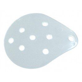 Grafco 1276-1B Plastic Ventilated Eye Shield - Adult, No Cloth Cover -Bag of 100