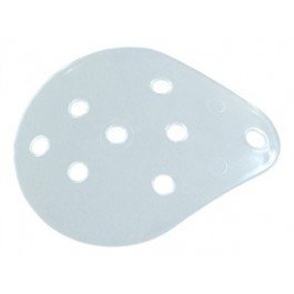 Grafco 1276-1B Plastic Ventilated Eye Shield - Adult, No Cloth Cover -Bag of 100