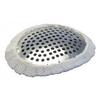Grafco 1276GA-LB Fox Aluminum Eye Shield With Protective Cloth Cover, Box of 50 - Latex Free Lt Blue view 1