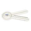 Grafco 13630 6" Plastic Pocket Goniometer - 360 protractor head view 1