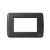 PLACCA Rondo '3 moduli VIMAR IDEA Ardesia view 2