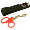 JCS Heavy Duty EMT/EMS Scissors with Nylon Sheath & D-Ring, Red view 1