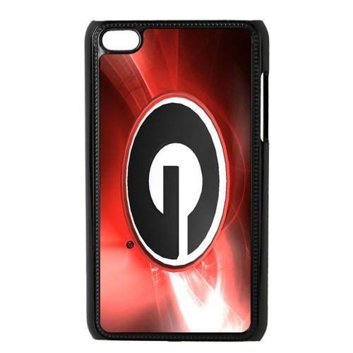 Customize Georgia Bulldogs Back Case for ipod Touch 4 JNIPOD4-1313