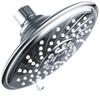 HotelSpa Extra-Large 6-Inch Rain Shower Head for Exceptional Water Coverage! High-Pressure Angle-Adjustable Shower head features Rub-clean Jets, 6 Full Settings and Premium Chrome Finish view 1