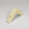 ICC Raceway Outside Corner, Wire Organizer and Cable Management Fitting, Cord Cover for Wall & Floor, 3/4", Pack of 10, Ivory view 4