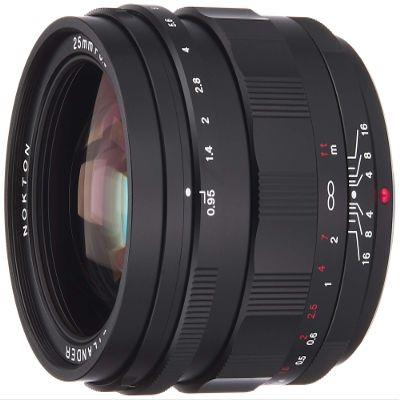 VoightLander 232044 NOKTON 25mm F0.95 Type II Micro Four Thirds Monofocal Lens for Micro Four Thirds