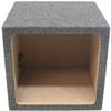 American Sound Connection Car Audio Single 12" Sealed Square Sub Box Enclosure fits Kicker L7 Subwoofer view 2