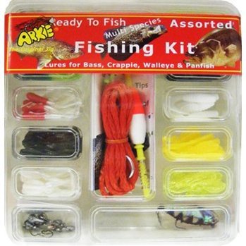 Arkie Lures BP-112 Assorted Fishing Kit