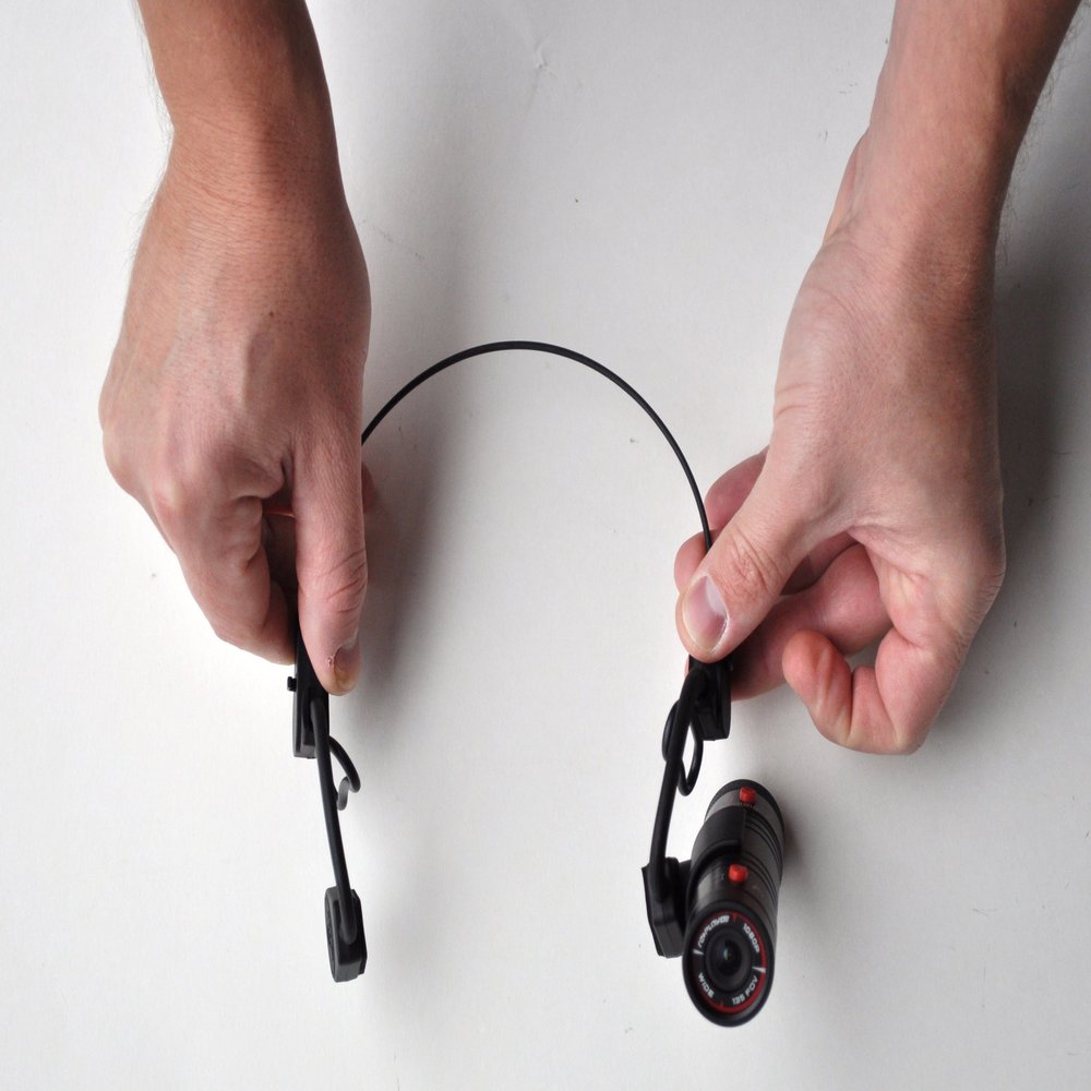 20-24mm Headset Headband Camera Holder for Replay XD 1080p Mini by StuntCams