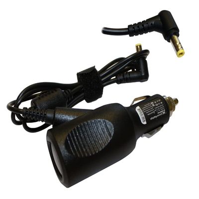 Power4Laptops DC Adapter Laptop Car Charger Compatible with Toshiba Mini NB304