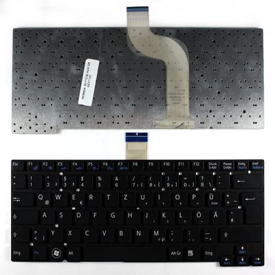 Power4Laptops German Layout Black Replacement Laptop Keyboard Compatible with Sony Vaio SVT1311C5E