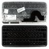 Power4Laptops German Layout Grey Frame Glossy Black Replacement Laptop Keyboard Compatible with HP Pavilion DM3-1100 view 1