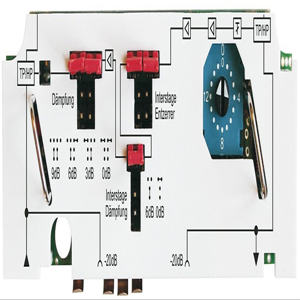 Axing BZU 20-65 Return Channel Module Active 30 dB (5 to 65 MHz) for BVS 20-xx