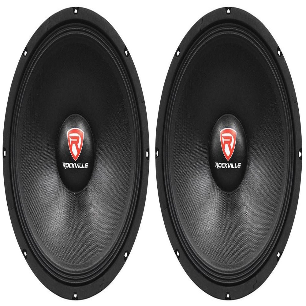 Rockville RVP15W8 1000W Peak/500W RMS 15-in Raw DJ Subwoofer 8 Ohm, Fiber Reinforced Paper Cone, 51 oz Magnet, for PA and DJ Speaker enclosures and Cabinet rebuilds, 2-Piece