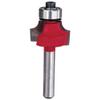Diablo Carbide Rounding Over Router Bit - Cuts Hardwood, Softwood, Plywood, Composite Materials - 7/8" Dia, 3/16" Radius, Tico Carbide, Anti-Buildup Coating - DR34108 view 1