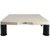 Fellowes Standard Monitor Riser - 60 Lb - 21 Monitor - Platinum - view 1