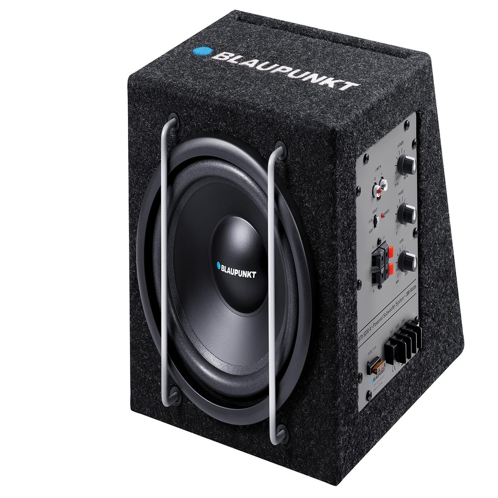 Blaupunkt BPGTB8200A 8-Inch 150 Watt Powered Subwoofer (Black)