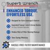 Superb Wrench SUPERB-SW-4-SS-8 Metal Water Filter Housing Wrench (6 inch Inside Diameter) view 3