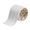 Brady THT-2-718-10 High-Temperature ESD Industrial Polyimide Barcode Label, Gloss, 0.250" H x 0.900" W, White, 3 Quantity per Row, 10000/Roll (Pack of 10000)