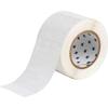 Brady THT-5-533-10, 139550 0.5" x 1" White CleanLift Removable Glossy Polyester Label, 1 Roll of 10000 pcs view 1