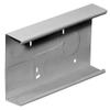 Hubbell Wiring Systems HBL4714AGY Steel Metal Raceway Wall Box Connector, 12" Length x 4-3/4" Width x 1-5/8" Height, Gray view 1