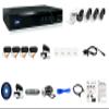 KGUARD SecurityInc. AR421-CKT001-500GB Aurora Series Home Security System 4 Channel QR Cloud 960H DVR with 1x 800TVL Auto Tracking 3x 700TVL Cameras 500G HDD (Black) view 2