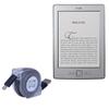 BoxWave Cable Compatible with Kindle (4th Gen 2011) - miniSync, Retractable, Portable Sync Cable view 1