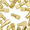 WidgetCo 7mm Brass Shelf Pins, Shelf Supports, Architectural Finish (Qty 100) view 1